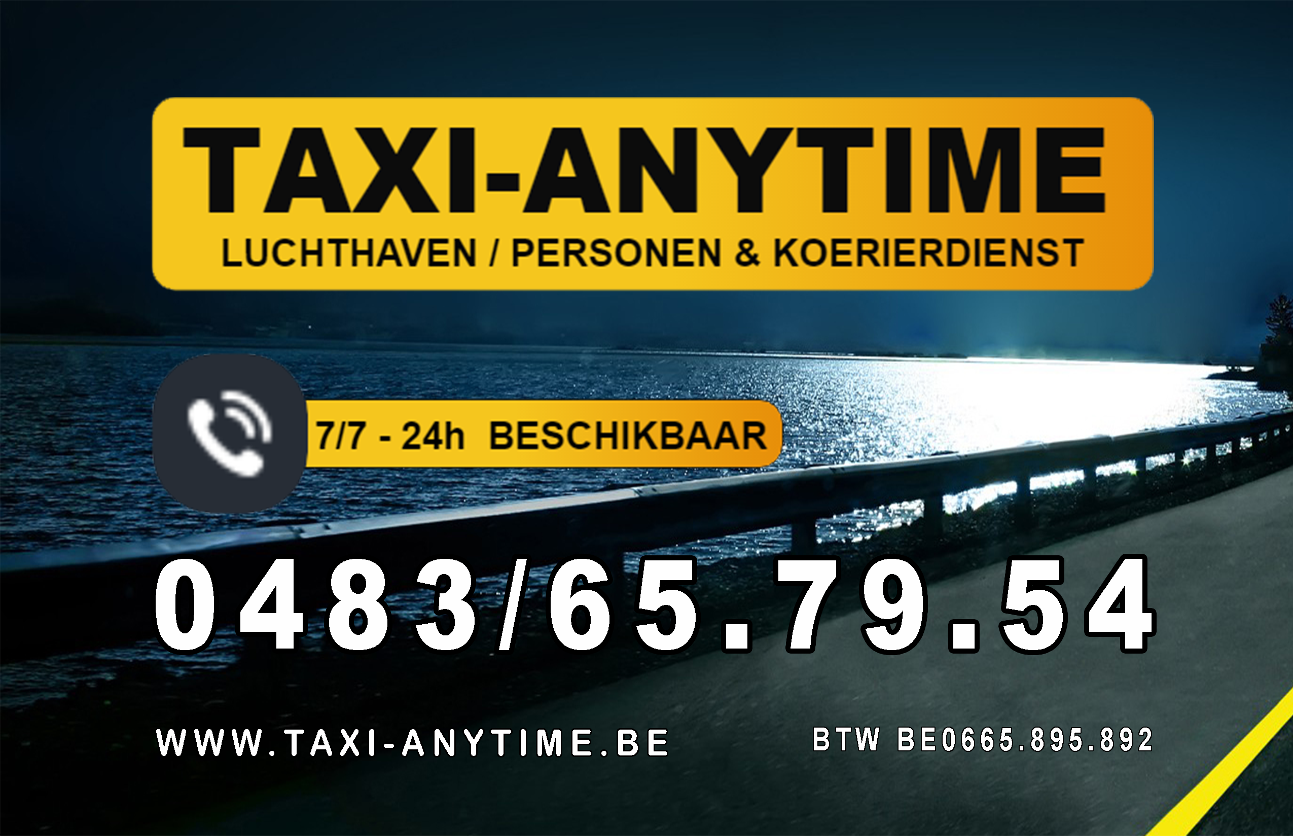transportbedrijven Antwerpen anytime taxi