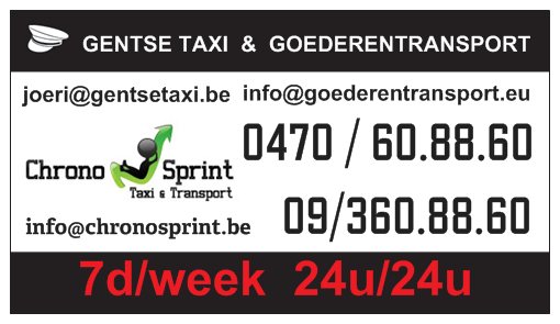 transportbedrijven Wondelgem | GENTSE TAXI ChronoSprint