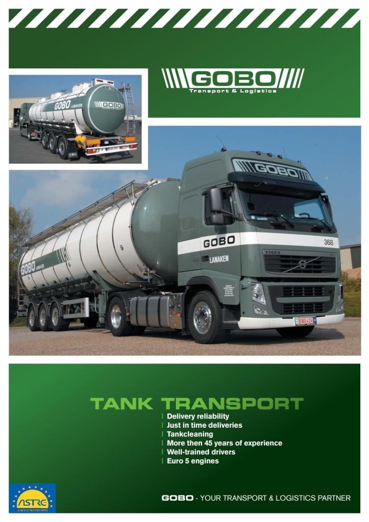 transportbedrijven Lanaken | Gobo Transport & Logistics
