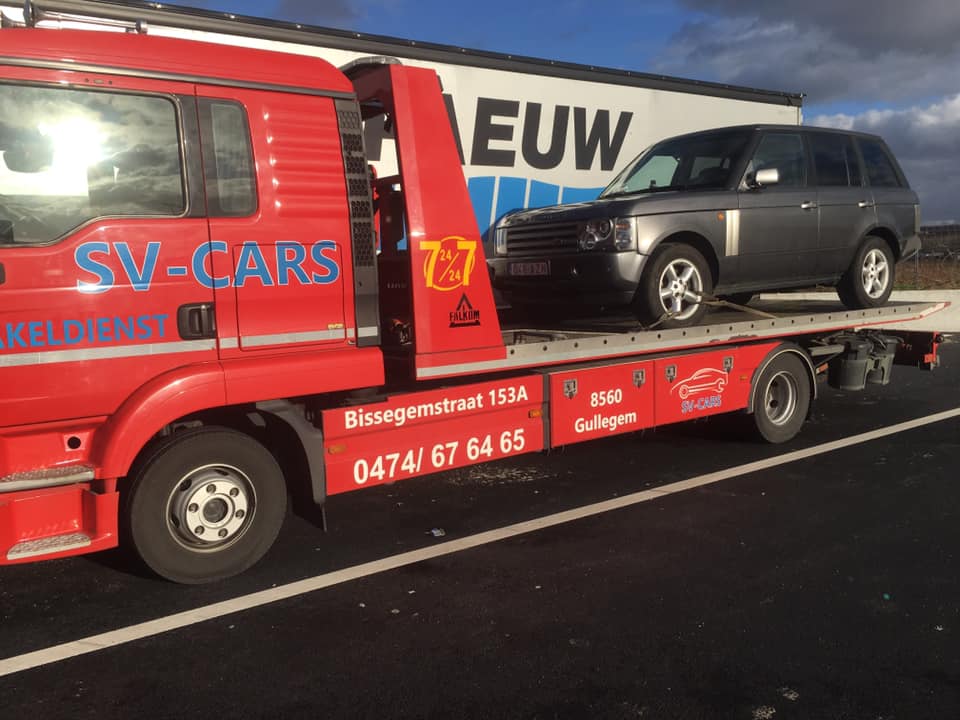 transportbedrijven Izegem | Takeldienst-Garage SV-Cars